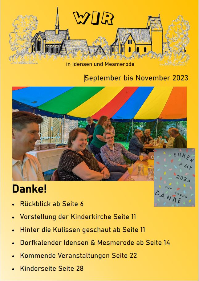 Gemeindebrief Wir September bis November 2023